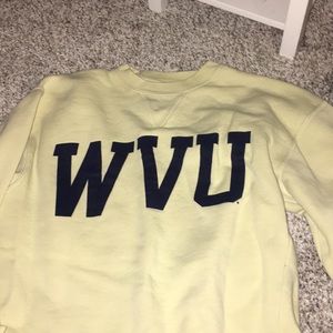 west virginia university sweatshirt!